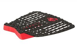 Creatures of Leisure Traction Pad Shortboard Grip The Strike Model Black Red