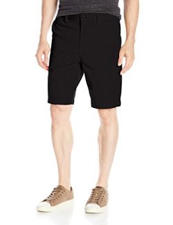 DC Men’s Worker Straight 20.5 inch Walk Short, Black, 38