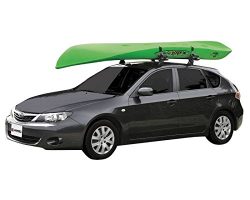 INNO INA445 Surf-Wind-Long Board Locking Roof Carrier- Holds (1) Kayak or (1) Canoe or (2) SUP/W ...