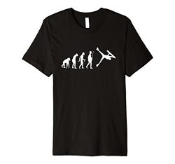 Mens Funny Bodyboarding Evolution Shirt for Bodyboarders Large Black