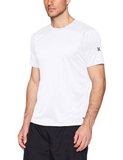 Hurley Men’s Nike Dri-Fit Short Sleeve Sun Protection +50 UPF Rashguard