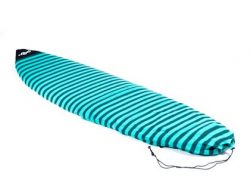 FCS Stretch Fun Board / Long Board Cover Surfboard Sock (Teal, Fun Board 6′ 3″)