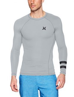 Hurley Men’s Long Sleeve Pro Light Quick Dry Sun Protection Rashguard