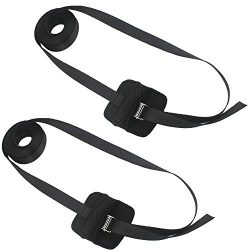 YYST 1” X 15′ Tie Down Strap Lashing Strap Cargo Tie-down Strap with Neoprene Pad Ca ...