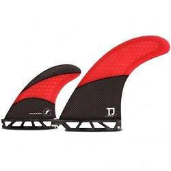 Future Fins Taylor Jensen 2+1 Longboard skeg and sidebite surfboard fin set