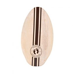 BeachMall 35 inch Medium Deluxe Wood SkimBoard