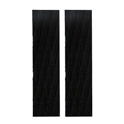 MagiDeal 2 Pieces Diamond Grooved Non-slip Ultralight EVA Skimboard Tail Pads Traction Pad Bar G ...