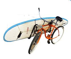 Paradise Racks Side Mount Bike Rack for Surfboards