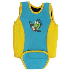 Baby Swimwear Kids Swimming Vest Wrap Wetsuit Toddler Learn-to-Swim One-Piece