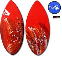 Skimboard – Choose Size & Colors – Fiberglass & Carbon Fiber Reinforced R ...