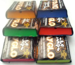 Sticky Bumps Warm-Tropical Day Glo Surfboard Wax Assorted 6 Pack