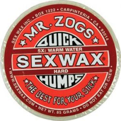 Sex Wax Sexwax Quick Humps Surf Surfing Wax Warm Water Temperature