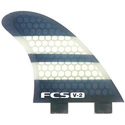 FCS V2 PC Tri-Quad 5 Fin Set Surfboard Fins