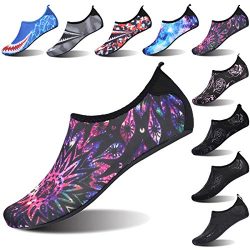 FEETCITY Mens Swim Shoe Quick Dry Womens Beach Fitness Shoes Barefoot Water Footwear Sneakers