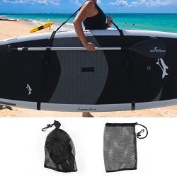 Own the Wave SUP Carry with Mesh Storage Bag