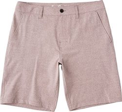 RVCA Men’s Balance Hybrid Short, Tawny Port, 32