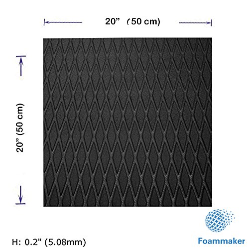 FOAMMAKER Universal [20in x 20in] DIY Traction Non-Slip Grip Mat Pad ...