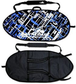 East Coast Skimboards ECS Skimboard Travel Bag – Medium 49” (ECS Art Blue)