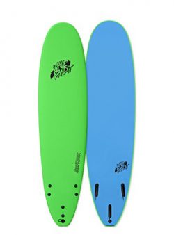 Wave Bandit Catch Surf EZ Rider 8’0″ Short Surf Board, Neon Green
