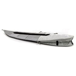 FCS Day Funboard Dayrunner Surfboard Bag (Cool Grey, 6′ 7″)