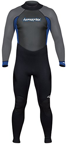 Hyperflex Wetsuits Men’s Access 3/2mm Full Suit – (Blue, 3XL)