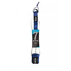 FCS Surfboard Leash 6′ Regular (Cobalt, 6′ Regular)