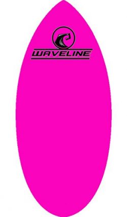 Waveline Skimboard Professional Series Original Wood Skim Board – Lightweight Durable (Pin ...