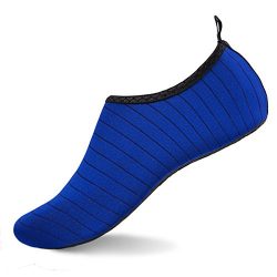 Womens and Mens Water Shoes Barefoot Quick-Dry Aqua Socks for Beach Swim Surf Yoga Exercise (TW. ...