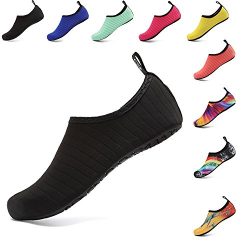 Water Sports Shoes Barefoot Quick-Dry Aqua Beach Swim Exercise Yoga Socks Slip-On for Men and Women