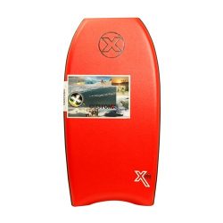 Custom X Titan XPE Crescent Tail Bodyboard (Red, 44)