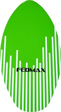 Fedmax Skimboard with High Gloss Coat | Green, 41″ (120lbs. – 220lbs.) | Skim Board  ...