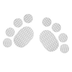 MonkeyJack 10 Pieces Diamond Grooved Grey EVA Deck SUP Traction Pad Grip for Dog Stand Up Paddle ...