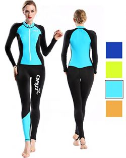 COPOZZ Wetsuit Mens Womens Youth Wetsuit – Full Body UV Protection – For Diving Snor ...