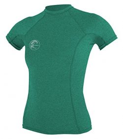 O’Neill Women’s Hybrid UPF 50+ Short Sleeve Rash Guard