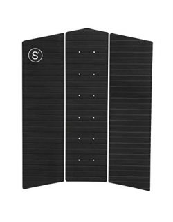 Sympl Supply Co. SYMPL Surfboard Traction – BLACK – FRONT TRACTION