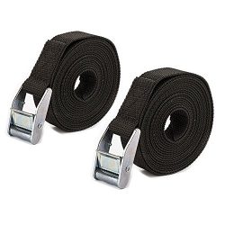V.one Heavy Duty Tie Down Straps with Cam Buckle 2 PK – 9.90 Ft -772 Lbs Load Cap Nylon Qu ...