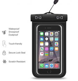 Action Mount | Universal Waterproof Case Smartphone, Operable with Any Phone. Great for Stand Up ...