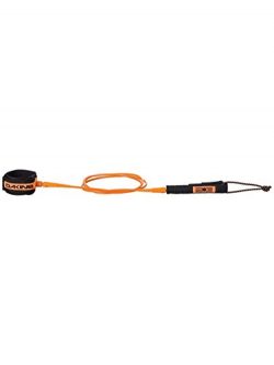 DAKINE John John Florence Kainui 8′ X 1/4″ Surf Leash (Black/Orange)