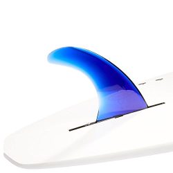 Dorsal Signature Surf SUP Single Center Fin Longboard Surfboard Fins – Blue