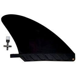 saruSURF US box center stubby fin hard 4.6″ for River SUP/longboard/airSUP Black