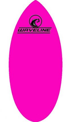 Waveline Skimboard Professional Series Original Wood Skim Board – Lightweight Durable (Pin ...