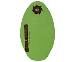 Liquid Shredder Wood EVA Deck Skimboard, Green, 41″