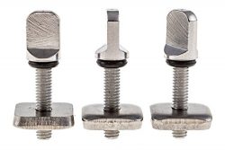 SBS – “No Tool” Stainless Steel Fin Screw for Longboard and SUP – 3 Pack