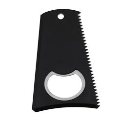 Generic Black Surfboard Wax Comb Surf Board Longboard Wax Remover Surfing Accessories Wax Cleani ...