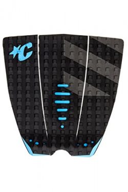 Creatures of Leisure Mick Fanning Shortboard Traction Pad Black Grey Cyan