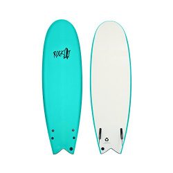 Rock-It 5’8″ ALBERT Surfboard (Teal)