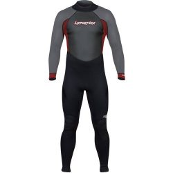 Hyperflex Wetsuits Men’s Access 3/2mm Full Suit – (Red, X-Small)