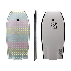 Random 37 inch and 41 inch High Performance Bodyboards Lightweight with EPS core(Rainbow and col ...