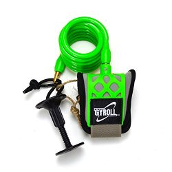 Mike Stewart Gyroll Wrist Leash – Lime Green