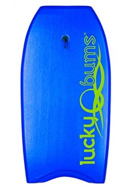 Lucky Bums Body Board with EPS Core, Blue – 41 Inches